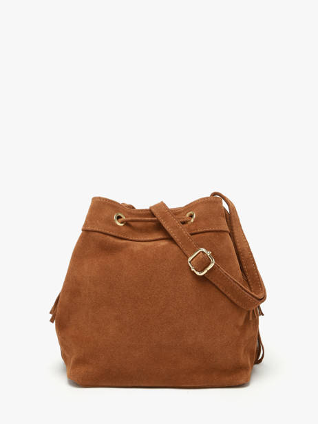 Crossbody Bag Velvet Milano Brown velvet VE24116O other view 4