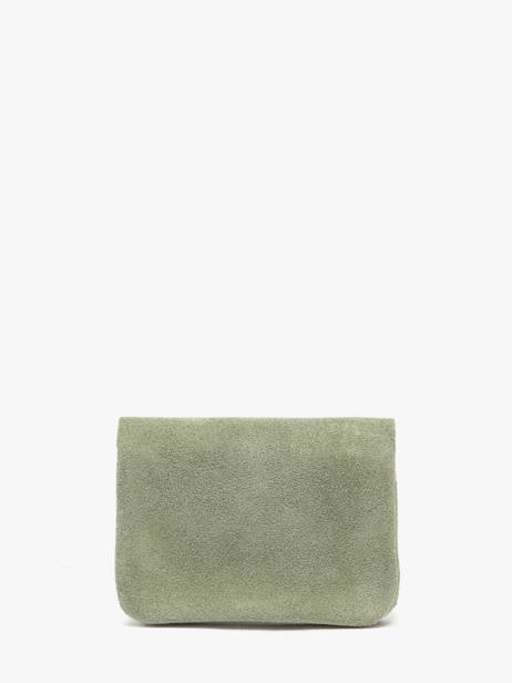 Porte-monnaie Velvet Cuir Milano Vert velvet VE23091O vue secondaire 2