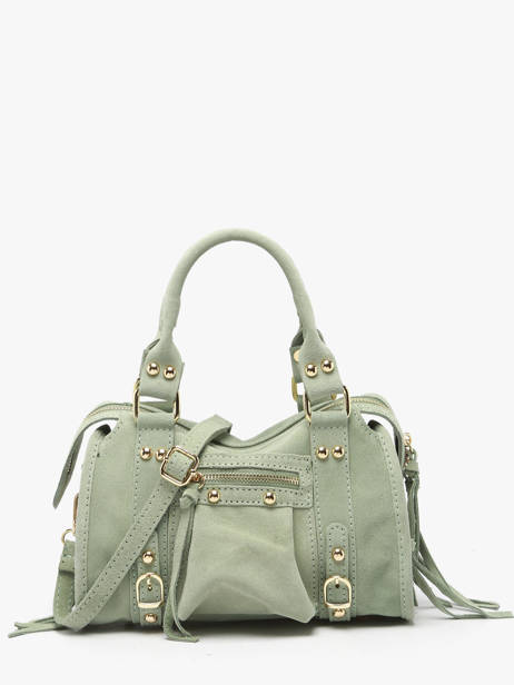 Sac Bandoulière Velvet Cuir Milano Vert velvet VE24093O