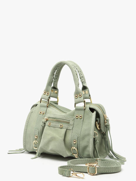 Sac Bandoulière Velvet Cuir Milano Vert velvet VE24093O vue secondaire 2