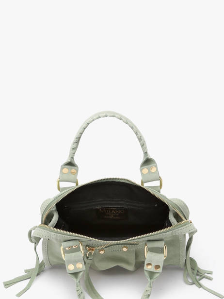 Sac Bandoulière Velvet Cuir Milano Vert velvet VE24093O vue secondaire 3