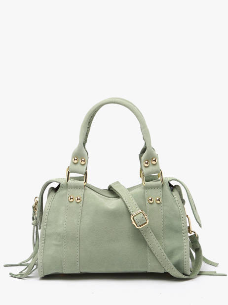 Sac Bandoulière Velvet Cuir Milano Vert velvet VE24093O vue secondaire 4