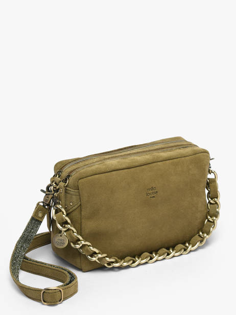 Shoulder Bag Vintage Leather Mila louise Silver vintage 23673V other view 1