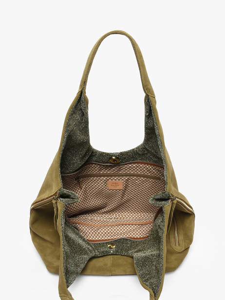 Shoulder Bag Vintage Leather Mila louise Silver vintage 23030V other view 2