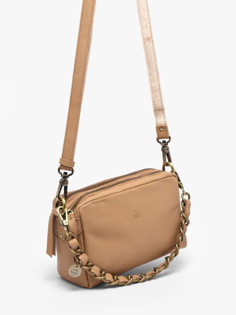 Shoulder Bag Vintage Leather Mila louise Gold vintage 23673C1 other view 1