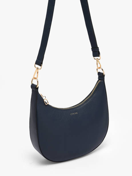 Shoulder Bag M Tradition Leather Etrier Blue tradition ETRA102M other view 2