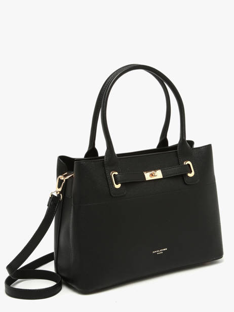Satchel Saffiano David jones Black saffiano CM8353 other view 2