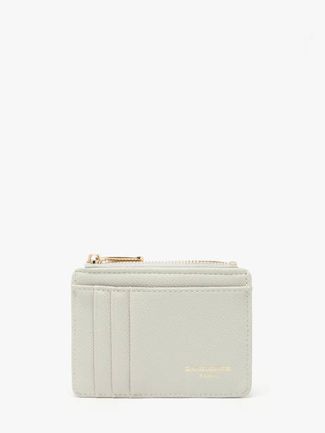 Coin Purse With Card Holder Saffiano David jones Blue saffiano 2