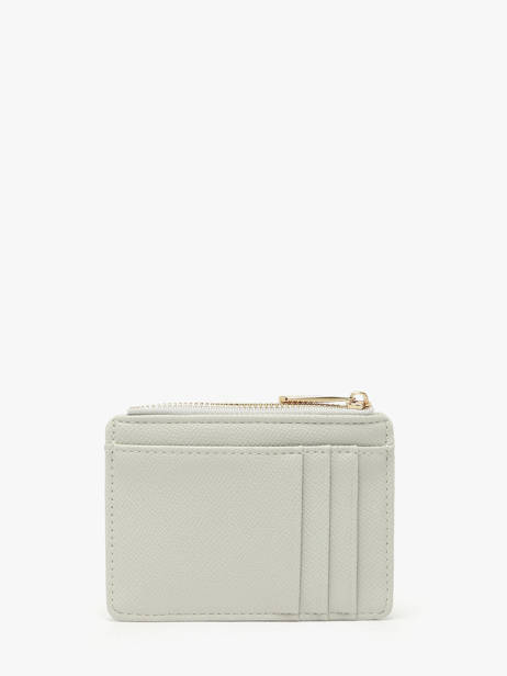 Coin Purse With Card Holder Saffiano David jones Blue saffiano 2 other view 2