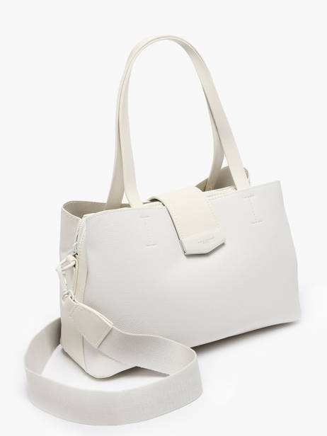 Sac Porté épaule City Polyurethane David jones Blanc city CM8304 vue secondaire 2