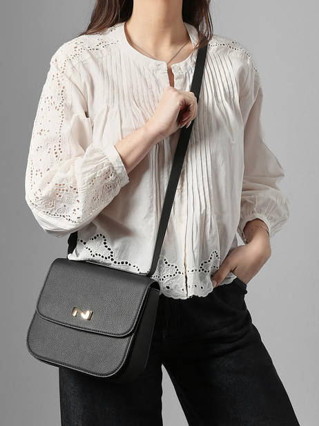 Leather Ulysse Crossbody Bag Nathan baume Black odyssey 2 other view 1