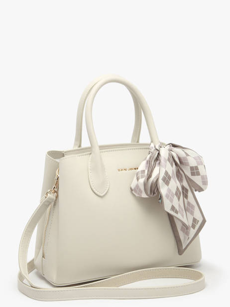 Sac Porté Main French David jones Blanc french CH210355 vue secondaire 2