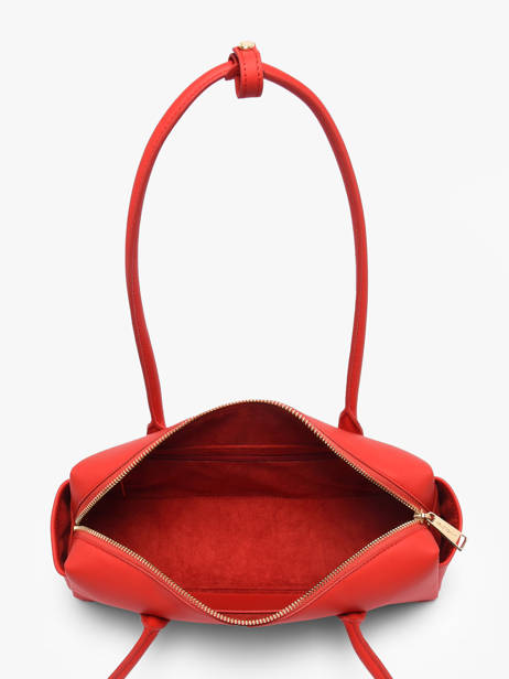 Sac Porté épaule Donna Cube Cuir Lancaster Rouge donna cube 128 vue secondaire 3