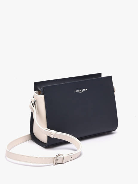 Shoulder Bag Smooth Leather Lancaster Blue smooth 437-02 other view 1