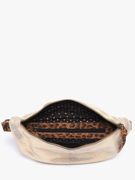 Belt Bag Leather Leather Pieces Gold berta 17163618 other view 3