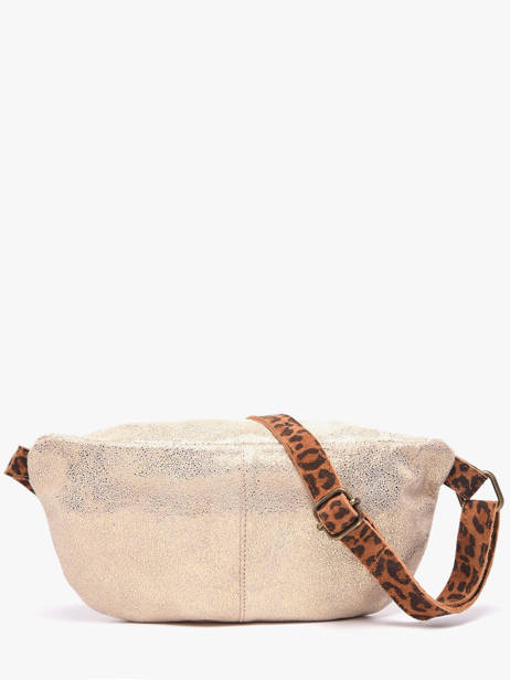 Belt Bag Leather Leather Pieces Gold berta 17163618 other view 4