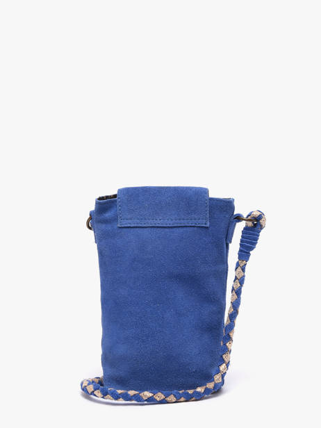 Sac Bandoulière Brianna Cuir Pieces Bleu brianna 17163616 vue secondaire 4