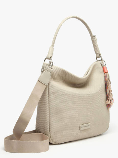Sac Porté épaule Grigri Polyurethane David jones Beige grigri CM8384 vue secondaire 2