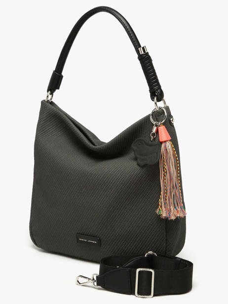 Shoulder Bag Grigri Polyurethane David jones Black grigri CM8384 other view 1