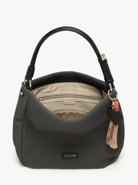 Shoulder Bag Grigri Polyurethane David jones Black grigri CM8384 other view 2