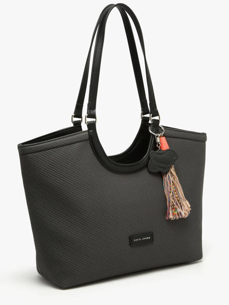 Shoulder Bag Grigri Polyurethane David jones Black grigri CM8380 other view 1