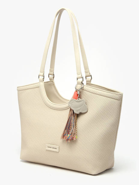 Sac Porté épaule Grigri Polyurethane David jones Beige grigri CM8380 vue secondaire 2