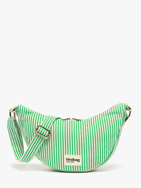 Crossbody Bag Rayures Cotton Hindbag Green rayures RA