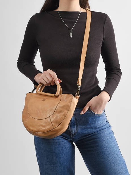 Crossbody Bag Heritage Leather Biba Yellow heritage MIB1L other view 1