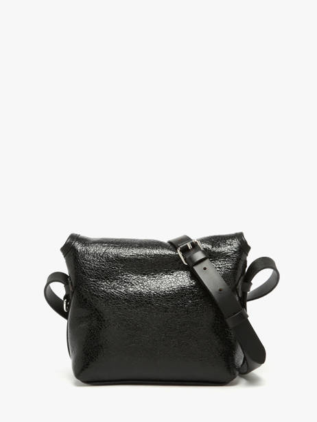 Shoulder Bag Vintage Leather Paul marius Black vintage LOULOUS other view 3