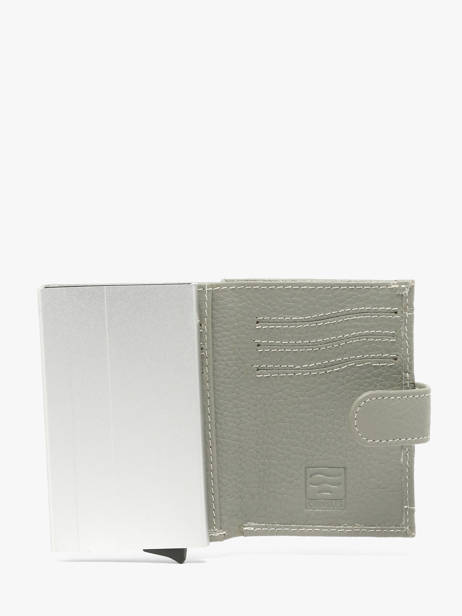 Wallet Caviar Leather Crinkles Green caviar 14600 other view 1