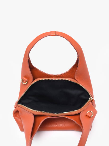 Sac à Main S Juliette Cuir Le tanneur Orange juliette TJET1000 vue secondaire 3