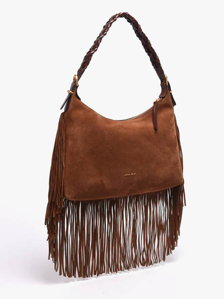 Shoulder Bag Jess Leather Vanessa bruno Brown jess 32V40916 other view 2