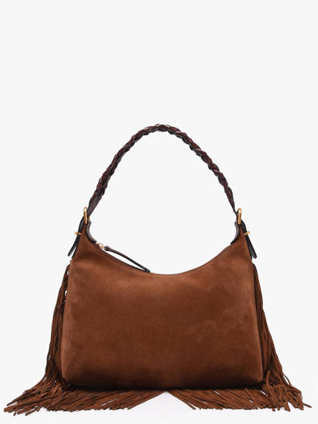 Shoulder Bag Jess Leather Vanessa bruno Brown jess 32V40916 other view 4