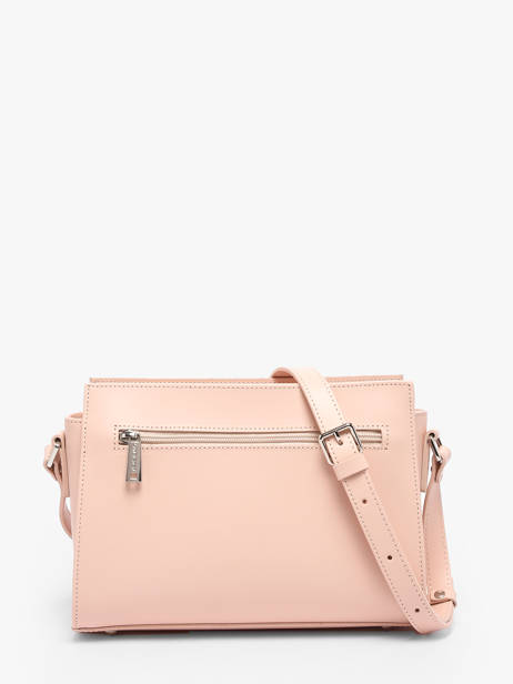Shoulder Bag Smooth Leather Lancaster Pink smooth 437-02 other view 4