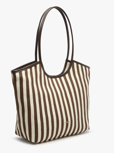 Sac Porté épaule Rayure Nat et nin Marron rayure RY vue secondaire 1