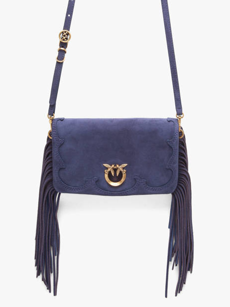 Shoulder Bag Love Bag Soft Leather Pinko Blue love bag soft 6023A39A other view 2