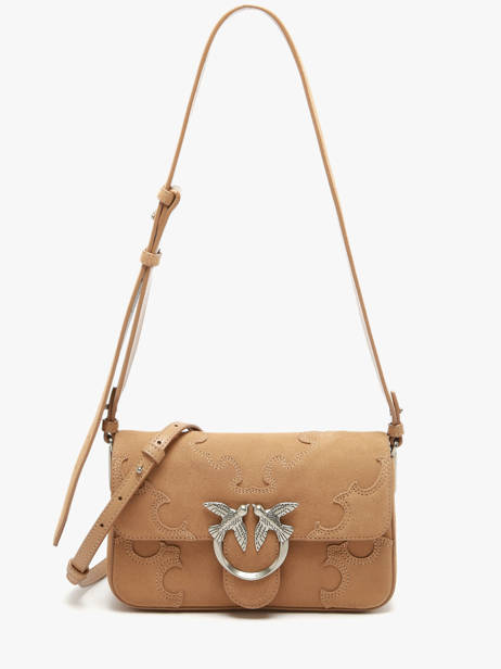 Shoulder Bag Love Bag Soft Pinko Brown love bag soft 6244A0F6