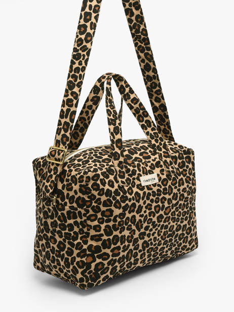 Le City Bag Sauval Forever Wild Coton Recyclé Rivedroite Marron forever wild SAUVAFOR vue secondaire 1