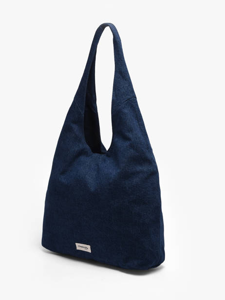 Le Sac Hobo Richelieu Coton Recyclé Rivedroite Bleu timeless RICHETIM vue secondaire 1