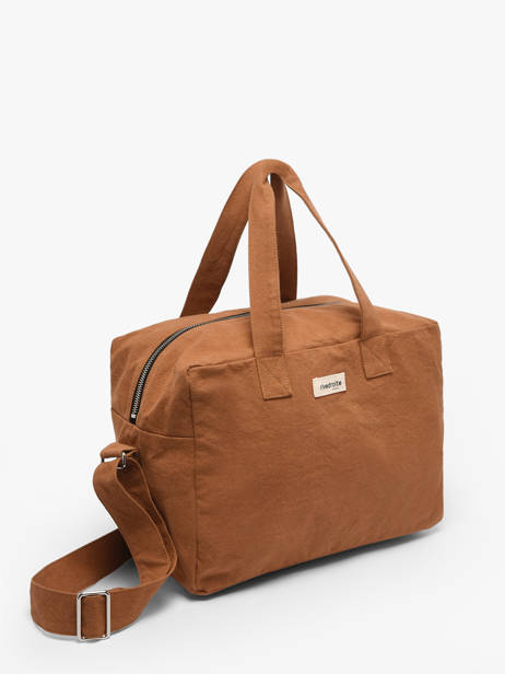 Le City Bag Sauval Coton Recyclé Rivedroite Marron timeless SAUVATIM vue secondaire 1