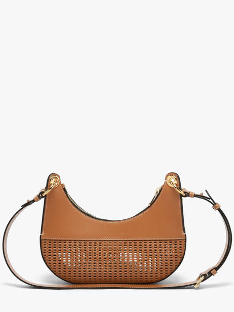 Sac Bandoulière M Croisette Charms Cuir Lancel Marron croisette A14012 vue secondaire 4