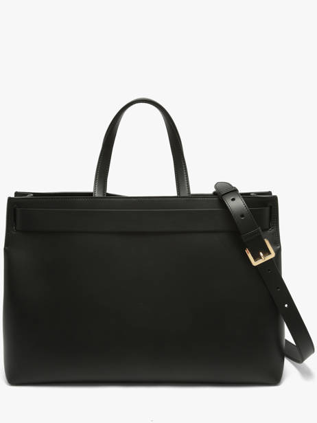 Sac Carryall L Angèle Cuir Lancel Noir angele A14018 vue secondaire 4