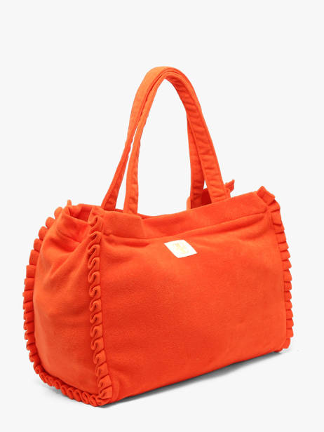 Sac De Plage En éponge Zara Laurent david Orange ld bags 101 vue secondaire 2