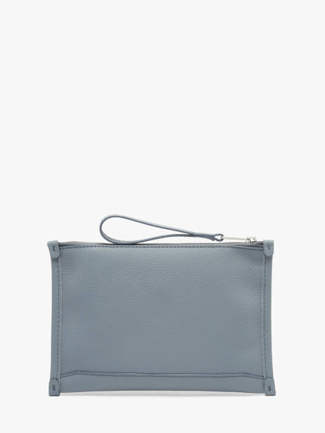 Pochette Zippée Jour Cuir Lancel Bleu jour A13174 vue secondaire 2