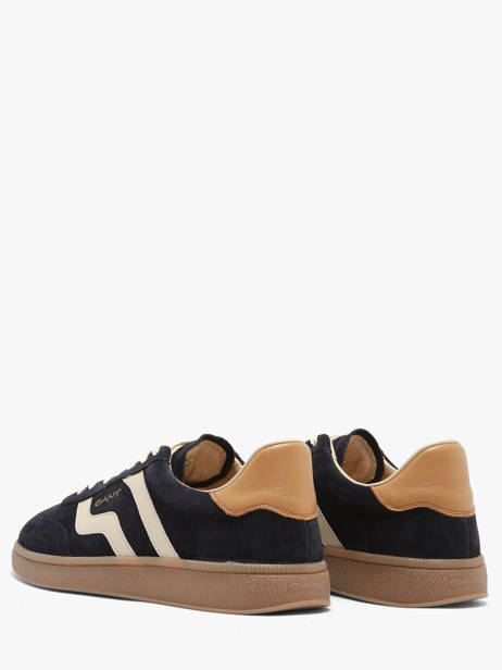 Sneakers En Cuir Gant Bleu men CUZIMG69 vue secondaire 2