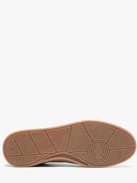 Sneakers En Cuir Gant Bleu men CUZIMG69 vue secondaire 4