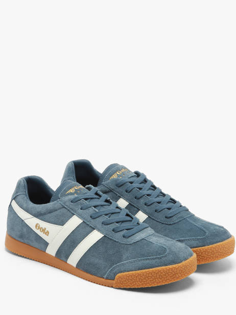 Sneakers En Cuir Gola Bleu men CMA192HW vue secondaire 1