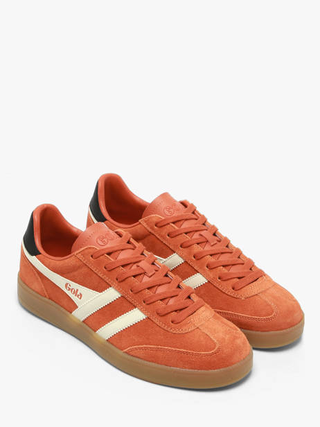 Sneakers En Cuir Gola Orange men CMB735UH vue secondaire 1