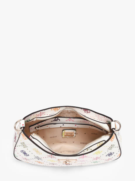 Sac Porté épaule Emelie Logo Polyester Guess Blanc emelie logo GM992818 vue secondaire 2