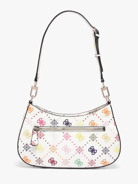 Sac Porté épaule Emelie Logo Polyester Guess Blanc emelie logo GM992818 vue secondaire 3